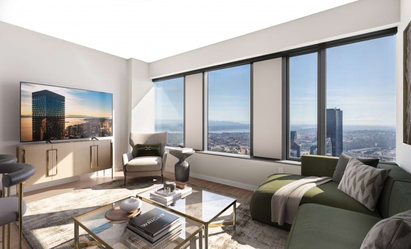 Premium 2 Bedroom 5707 - 2 bedroom floorplan layout with 2.5 bathrooms and 1321 square feet